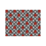 Ladybugs & Gingham Medium Tissue Papers Sheets - Lightweight