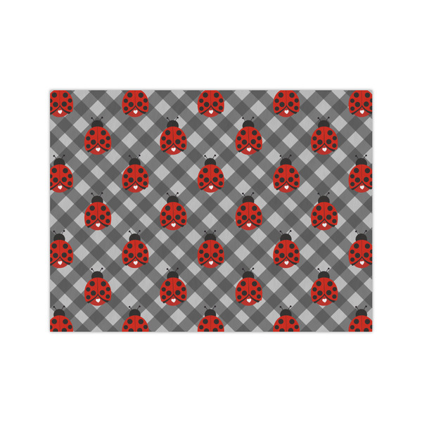 Custom Ladybugs & Gingham Medium Tissue Papers Sheets - Lightweight