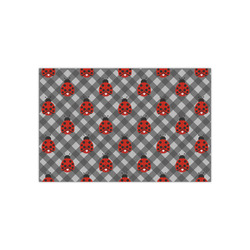 Ladybugs & Gingham Small Tissue Papers Sheets - Lightweight