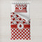 Ladybugs & Gingham Toddler Bedding Set - With Pillowcase (Personalized)