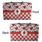 Ladybugs & Gingham Tote w/Black Handles - Front & Back Views