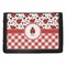 Ladybugs & Gingham Trifold Wallet (Personalized)