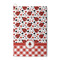 Ladybugs & Gingham Waffle Weave Golf Towel (Personalized)