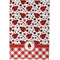 Ladybugs & Gingham Waffle Weave Towel - Full Color Print - Approval Image