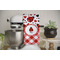 Ladybugs & Gingham Waffle Weave Towel - Full Color Print - Lifestyle Image