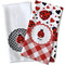 Ladybugs & Gingham Waffle Weave Towels - Two Print Styles