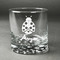 Ladybugs & Gingham Whiskey Glass - Front/Approval