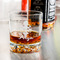 Ladybugs & Gingham Whiskey Glass - Jack Daniel's Bar - in use