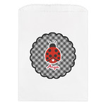 Ladybugs & Gingham Treat Bag (Personalized)