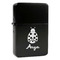 Ladybugs & Gingham Windproof Lighters - Black - Front/Main