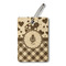 Ladybugs & Gingham Wood Luggage Tags - Rectangle - Front/Main