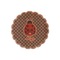 Ladybugs & Gingham Wooden Sticker Medium Color - Main