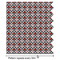 Ladybugs & Gingham Wrapping Paper Roll - Matte - Partial Roll