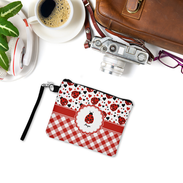 Ladybugs & Gingham Wristlet ID Cases - LIFESTYLE