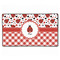 Ladybugs & Gingham XXL Gaming Mouse Pad - 24" x 14" (Personalized)