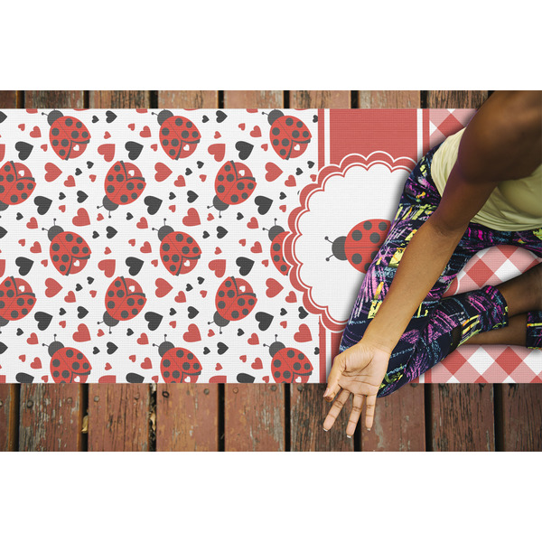 Ladybugs & Gingham Yoga Mats - LIFESTYLE