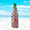 Ladybugs & Gingham Zipper Bottle Cooler - LIFESTYLE
