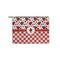 Ladybugs & Gingham Zipper Pouch - Small - 8.5"x6" (Personalized)