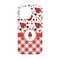 Ladybugs & Gingham iPhone 13 Mini Case - Back
