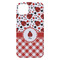 Ladybugs & Gingham iPhone 14 Plus Case - Back