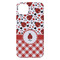 Ladybugs & Gingham iPhone 14 Pro Max Case - Back