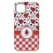 Ladybugs & Gingham iPhone 14 Pro Max Tough Case - Back