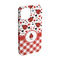 Ladybugs & Gingham iPhone 15 Case - Angle