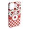 Ladybugs & Gingham iPhone Case - Plastic - iPhone 15 Plus (Personalized)