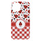 Ladybugs & Gingham iPhone 15 Plus Case - Back