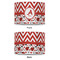 Ladybugs & Chevron 12" Drum Lampshade - APPROVAL (Poly Film)