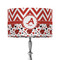 Ladybugs & Chevron 12" Drum Lamp Shade - Fabric (Personalized)