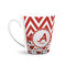 Ladybugs & Chevron 12 Oz Latte Mug - Front