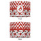 Ladybugs & Chevron 16" Drum Lampshade - APPROVAL (Fabric)