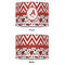 Ladybugs & Chevron 16" Drum Lampshade - APPROVAL (Poly Film)