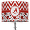 Ladybugs & Chevron 16" Drum Lamp Shade - Fabric (Personalized)