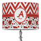 Ladybugs & Chevron Drum Lamp Shade (Personalized)