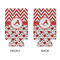 Ladybugs & Chevron 16oz Can Sleeve - APPROVAL