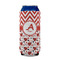 Ladybugs & Chevron 16oz Can Sleeve - FRONT (on can)