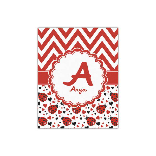 Ladybugs & Chevron 16x20 - Canvas Print - Front View