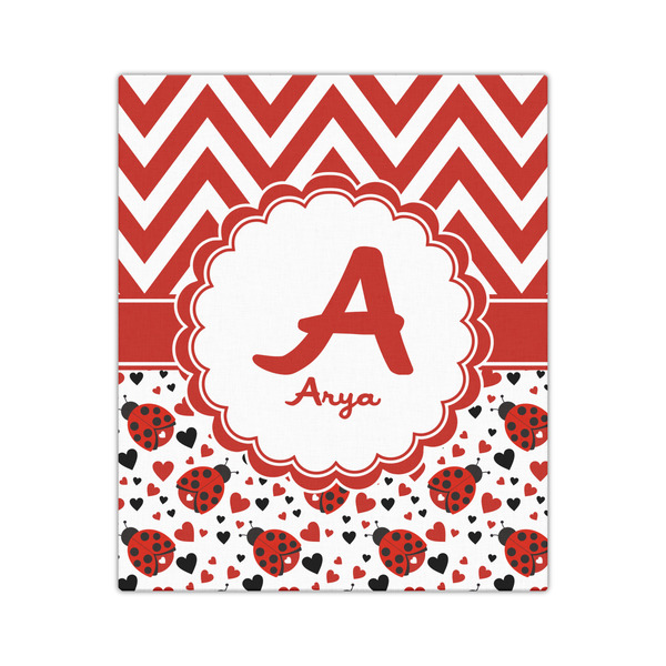 Ladybugs & Chevron 20x24 - Canvas Print - Front View