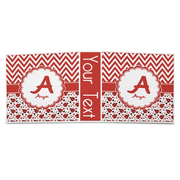 Ladybugs & Chevron 3-Ring Binder Approval- 3in