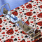 Ladybugs & Chevron 3 Ring Binders - Full Wrap - 2" - DETAIL