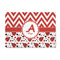 Ladybugs & Chevron 4' x 6' Indoor Area Rug (Personalized)