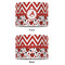 Ladybugs & Chevron 8" Drum Lampshade - APPROVAL (Fabric)