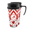 Ladybugs & Chevron Acrylic Travel Mug (Personalized)