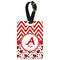 Ladybugs & Chevron Aluminum Luggage Tag (Personalized)