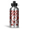 Ladybugs & Chevron Aluminum Water Bottle
