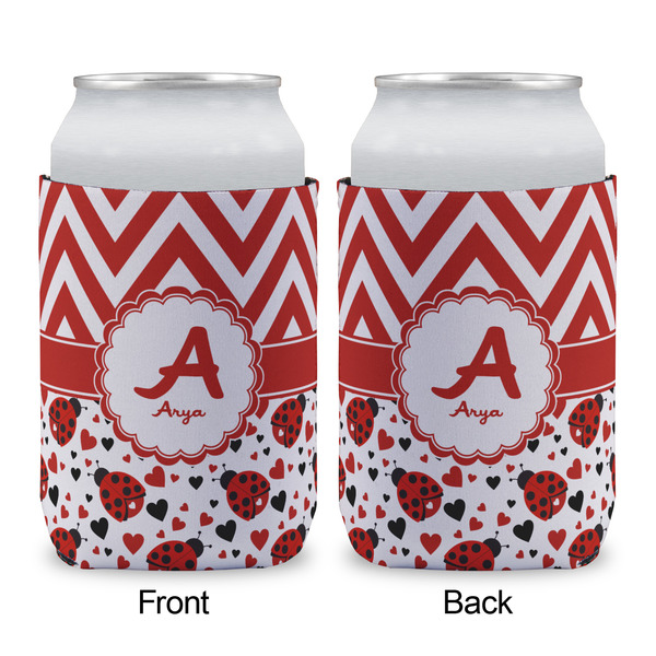 Ladybugs & Chevron Can Sleeve - APPROVAL (single)