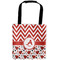 Ladybugs & Chevron Auto Back Seat Organizer Bag (Personalized)