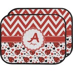 Ladybugs & Chevron Car Floor Mats (Back Seat) (Personalized)